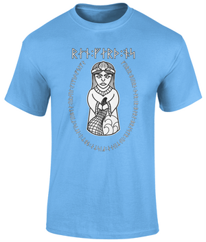 Rán Viking Goddess of the Sea Heavy Cotton T-Shirt