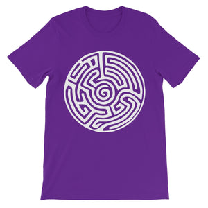 Ancient Labyrinth Unisex Short Sleeve T-Shirt