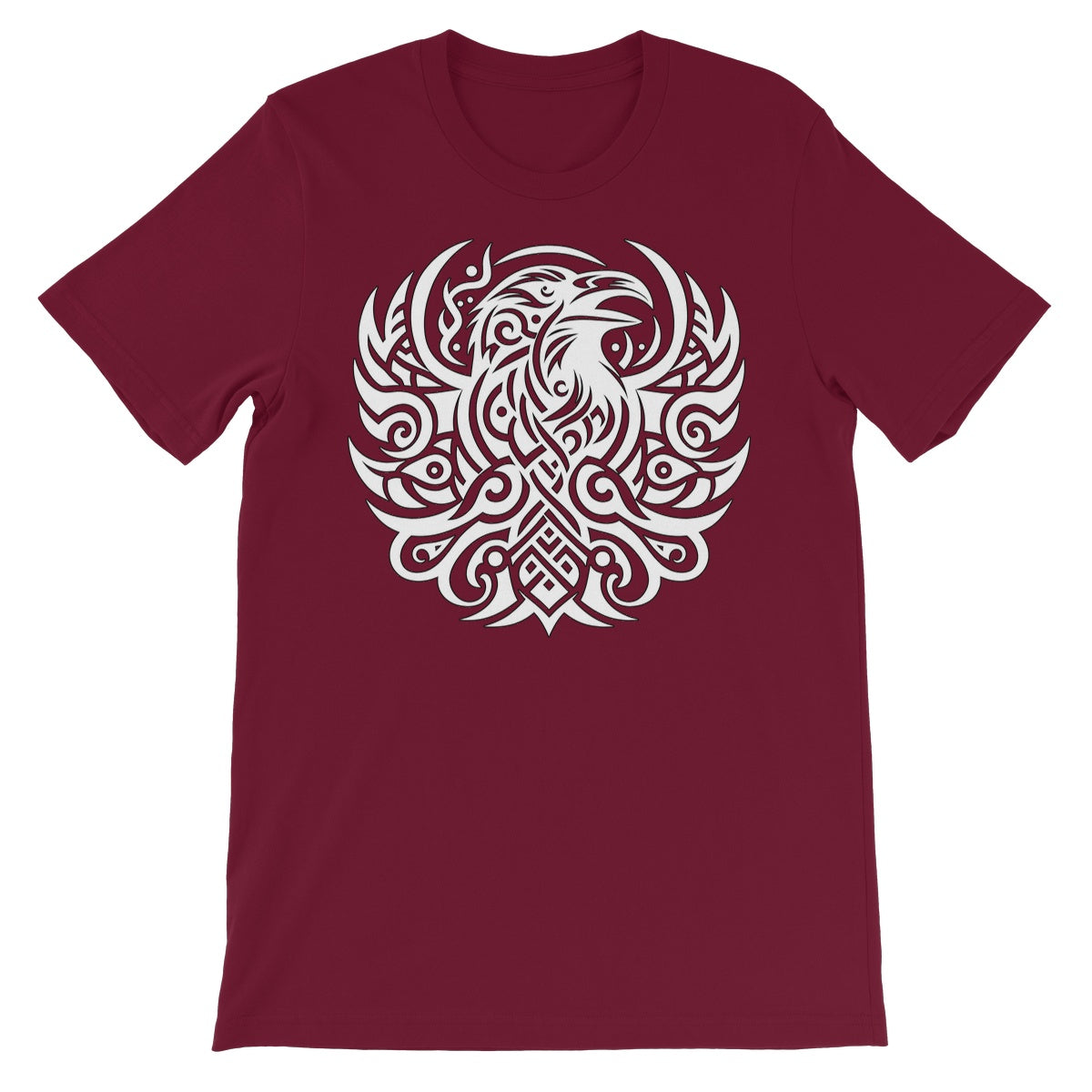 Tribal Raven Unisex Short Sleeve T-Shirt