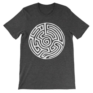 Ancient Labyrinth Unisex Short Sleeve T-Shirt