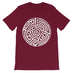 Ancient Labyrinth Unisex Short Sleeve T-Shirt