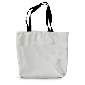 Black Raven Canvas Tote Bag