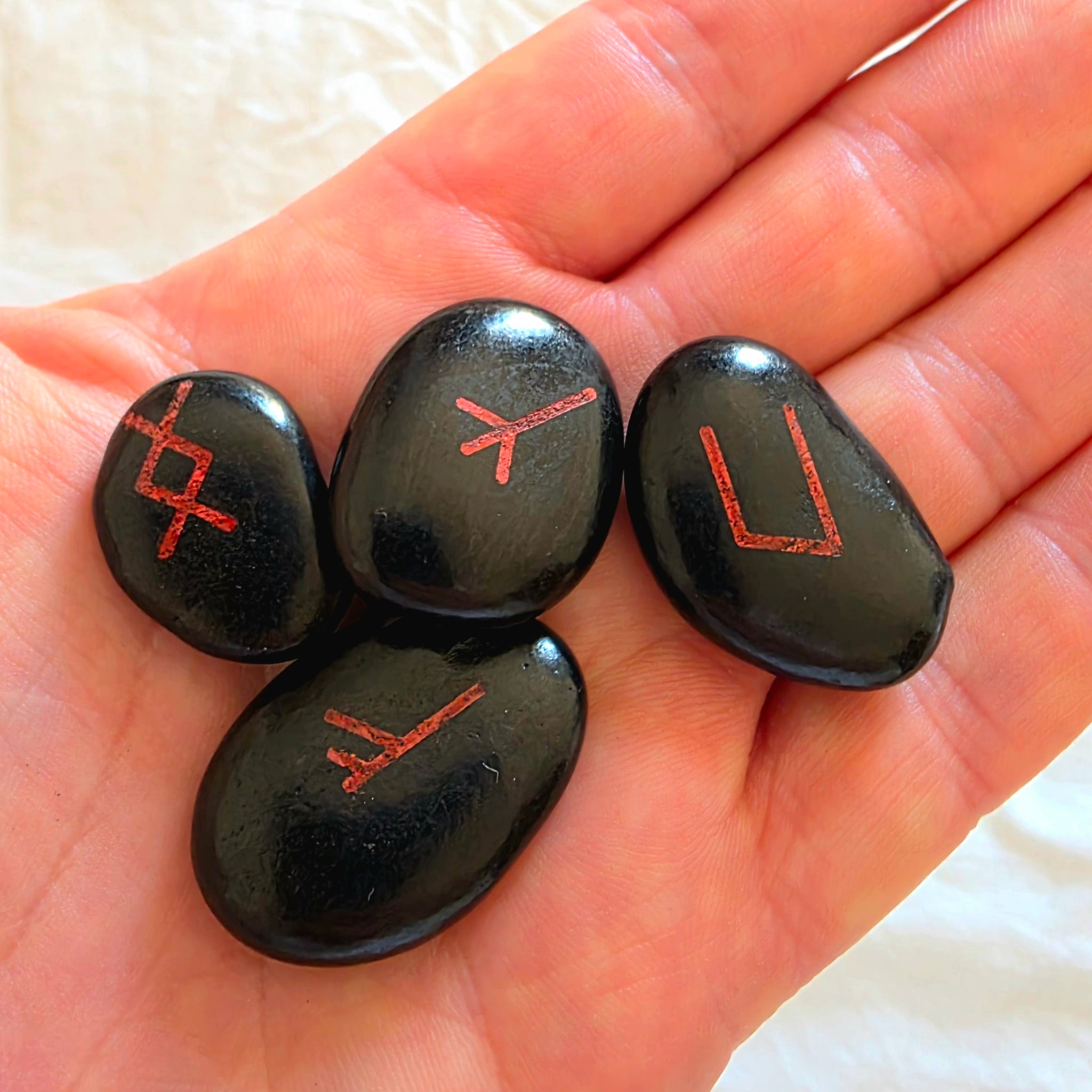Black Obsidian Runestones