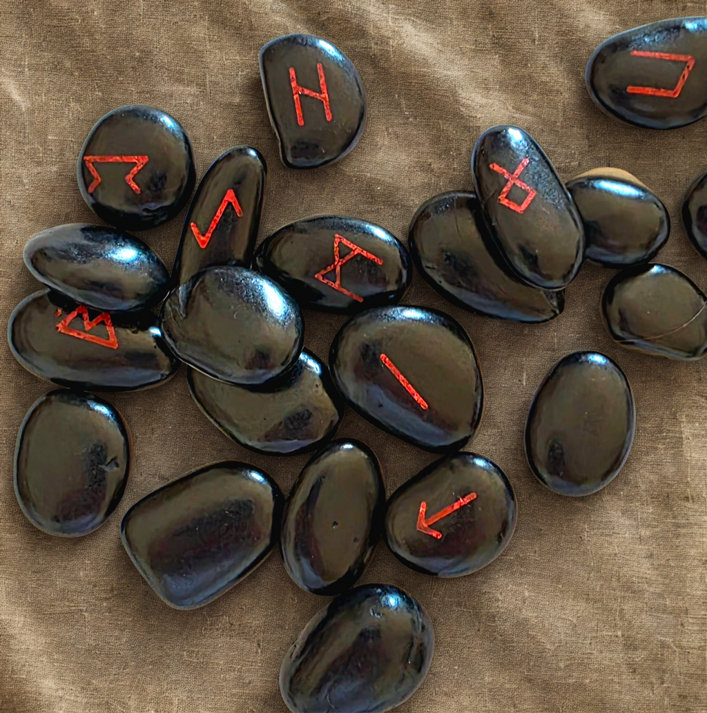 Black Obsidian Runestones
