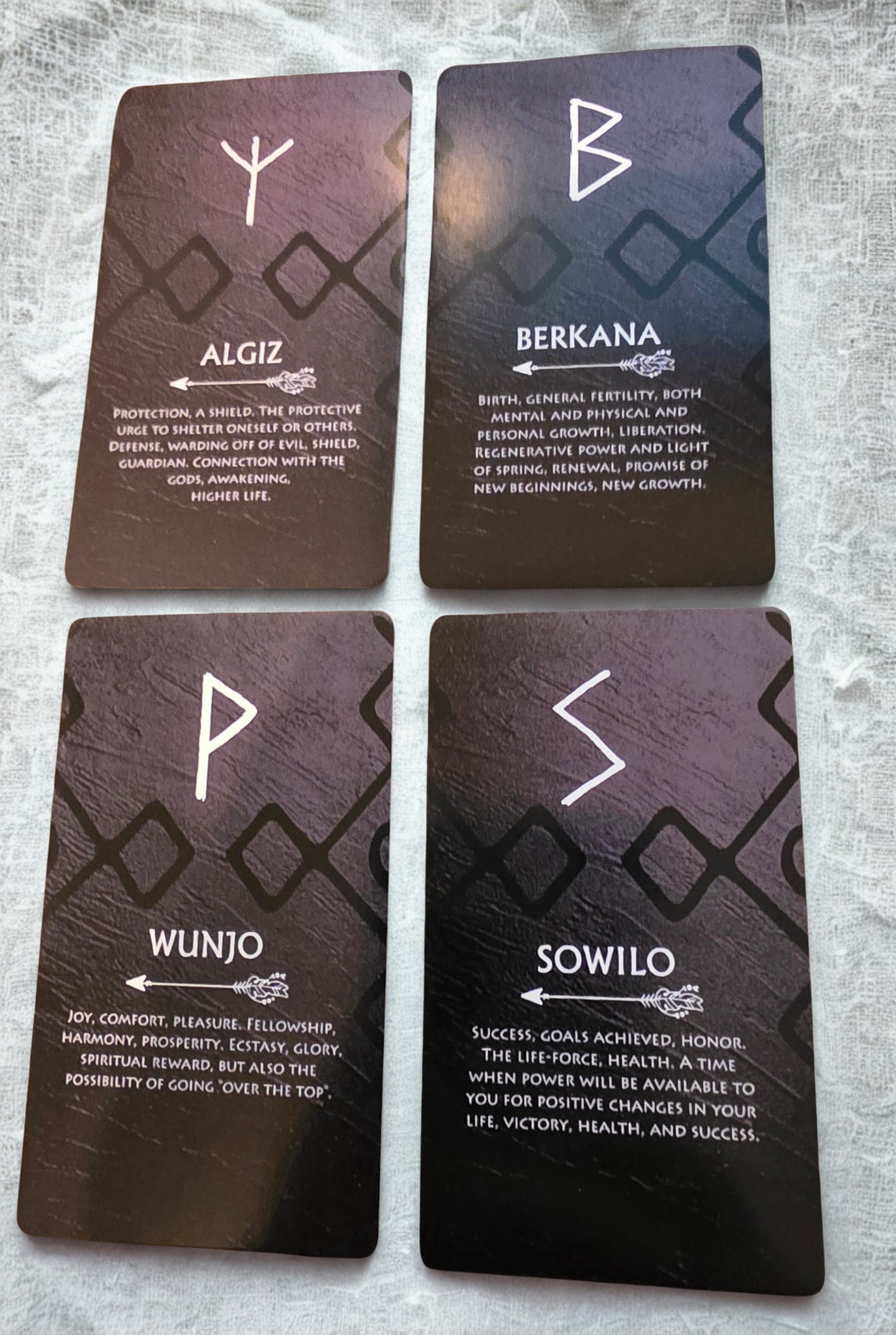 Rune Oracle Cards - Fortune Telling Deck