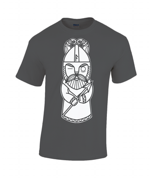 Viking T-Shirt Norse God Odin Gildan Heavy Cotton T-Shirt