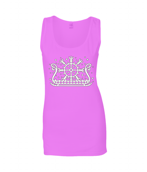 Viking Sunship Gildan Tank Top Ladies SoftStyle®