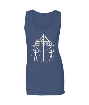 Totem Northern Shamanic Gildan Ladies SoftStyle® Tank Top