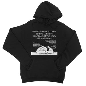 Havamal Verse 23 College Hoodie