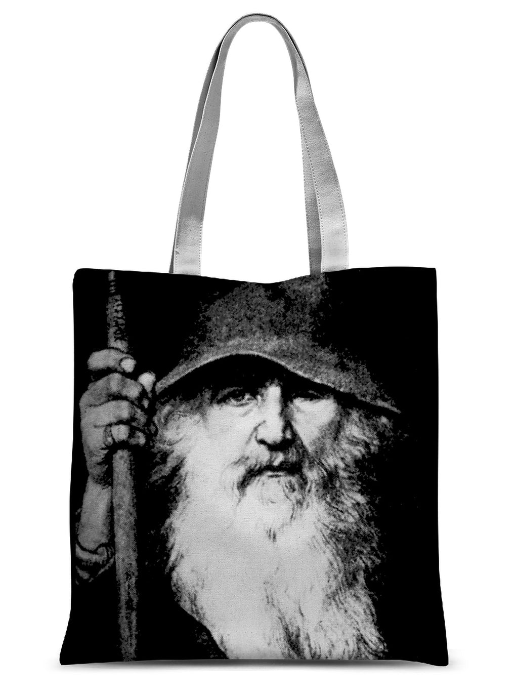Odin Wise Wanderer Sublimation Tote Bag