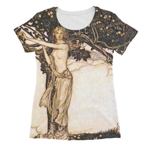 Freya - Arthur Rackham 1910 Women's Sublimation T-Shirt