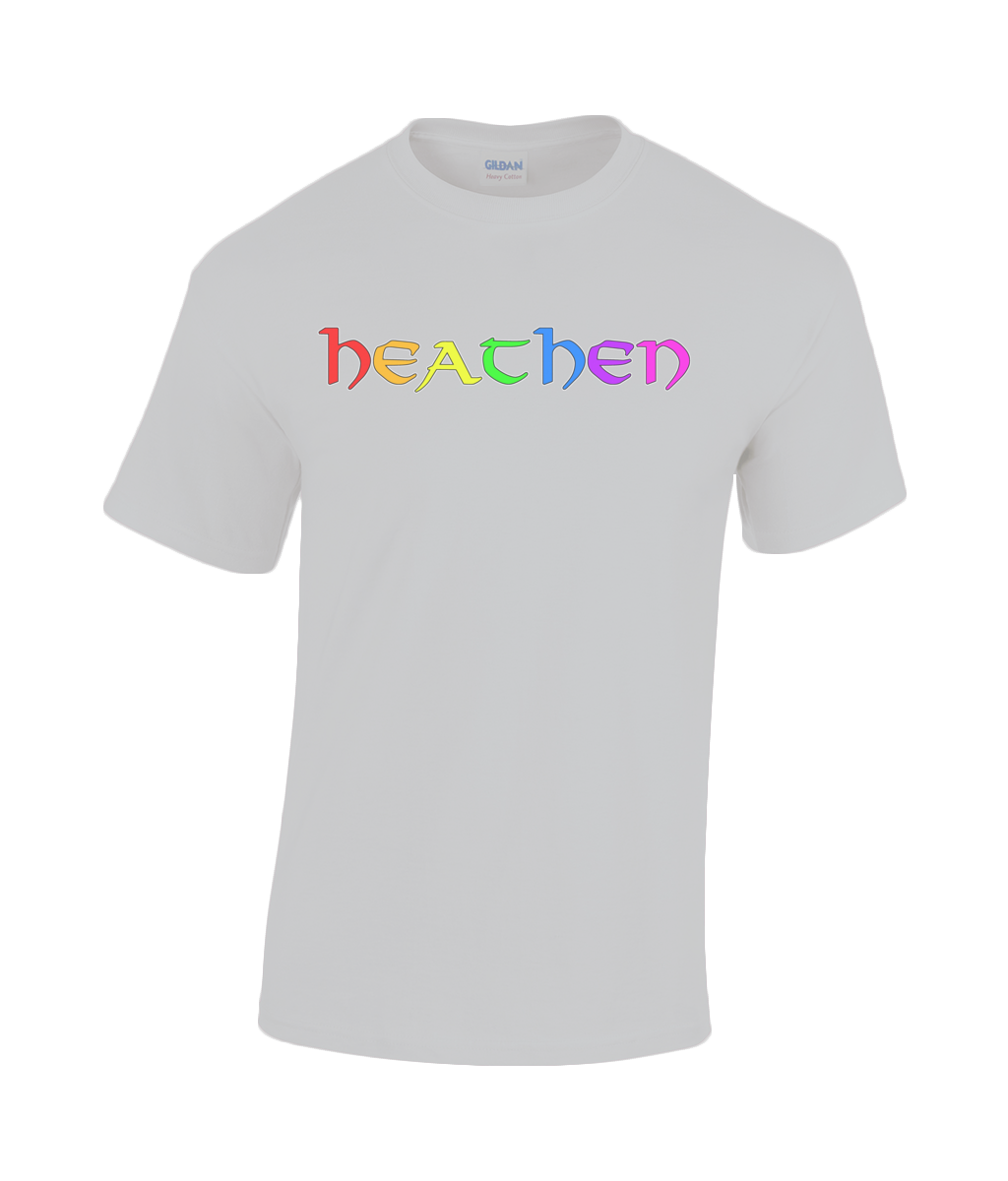 Asatru UK Heathen Pride Gildan Heavy Cotton T-Shirt