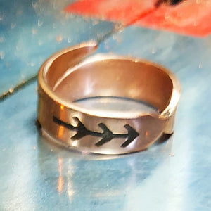 Triple Tiwaz Victory Rune (Sigrúnar) Ring.