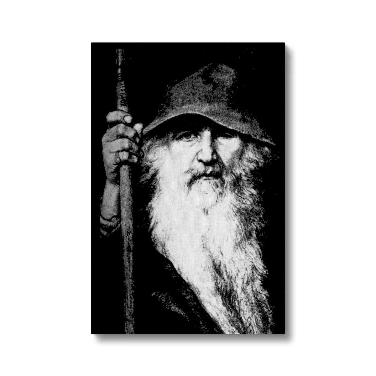 Odin Wise Wanderer Canvas