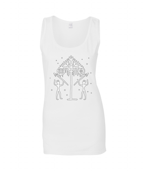 Totem Northern Shamanic Gildan Ladies SoftStyle® Tank Top