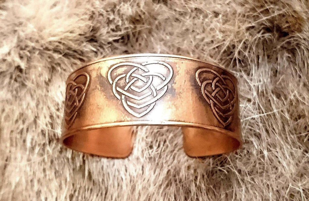 Celtic Motherhood Knot Bracelet- Holy Trinity-Mother and Child Embrace