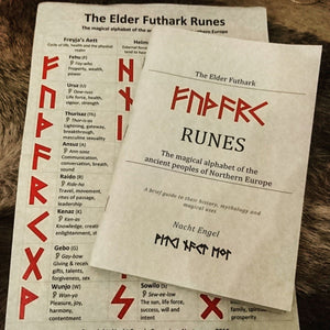 Elder Futhark Rune Book (Norse, viking, asatru, tarot) introduction to the runes, history, Mythology, divination and magic