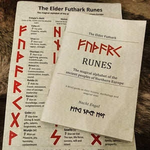 EBook PDF Elder Futhark Rune Book (Norse, viking, asatru, tarot) introduction to the runes, history, Mythology, divination and magic