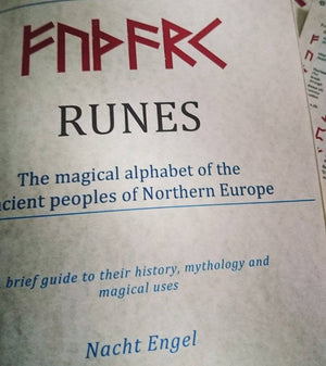 Elder Futhark Rune Book (Norse, viking, asatru, tarot) introduction to the runes, history, Mythology, divination and magic